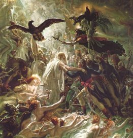 Ossian, das die Geister der Helden Französisch