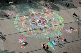 Plazza Beaubourg, Paris 4 (Foto Philippe Bonan)