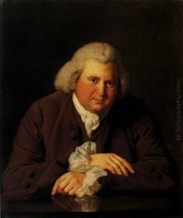 Porträt von Dr. Erasmus Darwin (1731-1802) Wissenschaftler, Erfi