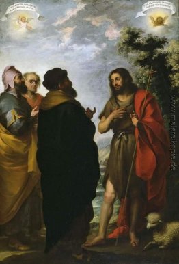 St. Johannes der Täufer mit den Schriftgelehrten und Pharisäer
