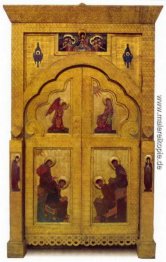 Gate des Königs mit der Gate-Baldachin Gate des Königs mit der Gate-Baldachin