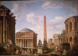 Roman Capriccio: Das Pantheon und andere Denkmäler