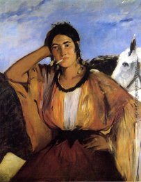 Gypsy mit einer Zigarette Gypsy mit einer Zigarette