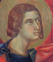 Madonna mit Kind auf dem Thron (Vorderseite-Fragment)