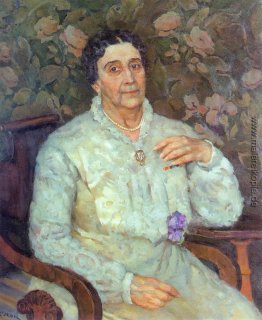 Porträt der Schauspielerin E.D. Turchaninova