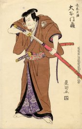 Der Schauspieler Otani Monzo in der Rolle von Igarashi Tenzen