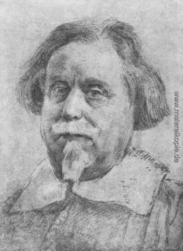 Porträt eines Mannes mit einem Schnurrbart