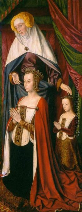 St. Anne, die Anne von Frankreich und ihre Tochter, Suzanne von