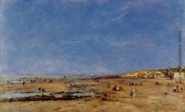 Trouville, Panorama der Strand