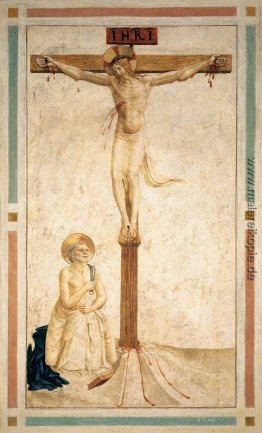 Kreuzigung mit St. Dominic flagellating selbst