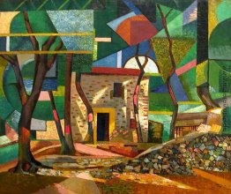 Landschaft in Ceret