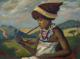 Traditionelle Xhosa Frau