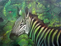 Zebra in der Natur