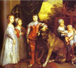 Die fünf ältesten Kinder Karls I.