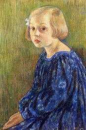 Porträt von Elizabeth van Rysselberghe