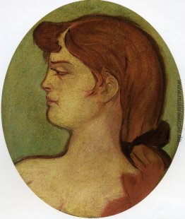Porträt einer Frau des Hauses in der Rue d Amboise