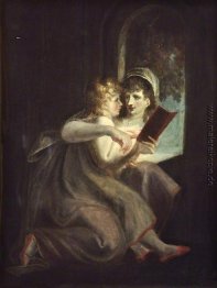 Milton als ein Junge von seiner Mutter zugerichtet Milton als ein Junge von seiner Mutter zugerichtet