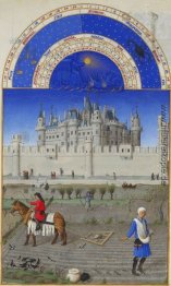 Oktober: Säen des Wintergetreide