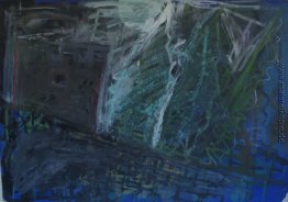 Florentine Wand mit Bäumen