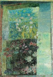 Rose Garden mit einem grünen Hintergrund Rose Garden mit einem grünen Hintergrund