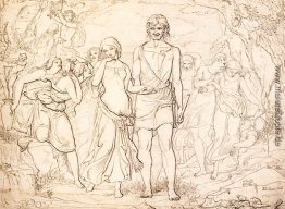 Cymon Und Iphigenia, Studie