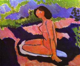 Rosa Akt, oder Seated Nude
