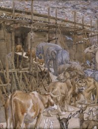 Einstellung der Tiere in die Arche Einstellung der Tiere in die Arche