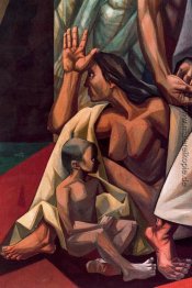 Menschheit Kampf für einen dauerhaften Frieden (Detail)