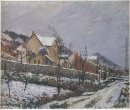 Dorf im Schnee