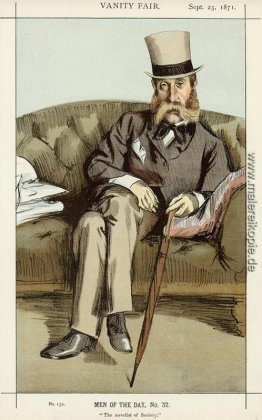 Karikatur von George Whyte Melville