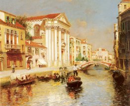 Einem venezianischen Kanal