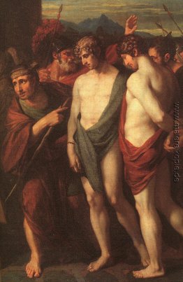 Pylades und Orestes Brachte als Opfer vor Iphigenie (Detail)