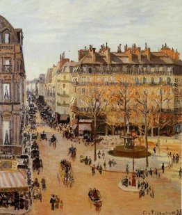 Rue Saint-Honore, Sonneneffekt, Nachmittag