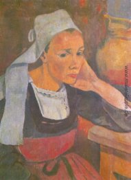 Porträt von Marie Lagadu Porträt von Marie Lagadu