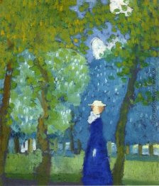 Frau in Blau Frau in Blau