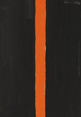 Untitled (Black and Orange)