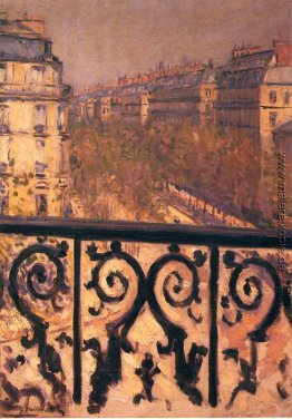 Ein Balkon in Paris