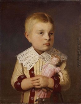 Kind mit Puppe