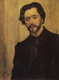 Portrait der Schriftsteller Leonid Andreev Portrait der Schriftsteller Leonid Andreev