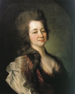 Porträt von Maria Alexejewna Lvova