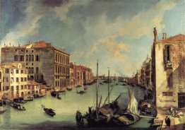 Der Canal Grande vom Campo San Vio, Venedig