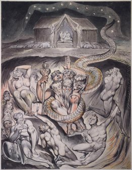 Illustration zu Milton`s Am Morgen des Christ`s Nativity