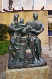 Familie aufgewachsen