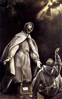 St Francis Vision der brennenden Fackel