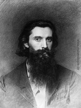 Porträt des Künstlers Nikolai Dmitrievich Dmitriev-Orenburg