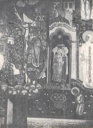 Kniend Krieger (Studium der Wandbilder für die Kapelle in Pskow) Kniend Krieger (Studium der Wandbilder für die Kapelle in Pskow)