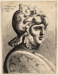 Helm wie Löwen geformt Helm wie Löwen geformt