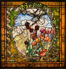 Federplatte vom Four Seasons-Fenster