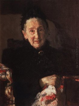 Portrait L.I. Shestakova, die Schwester des Komponisten Michail