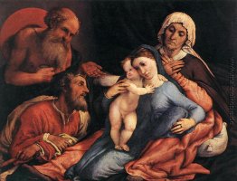 Madonna und Kind mit St. Jerome, St. Joseph und St. Anne